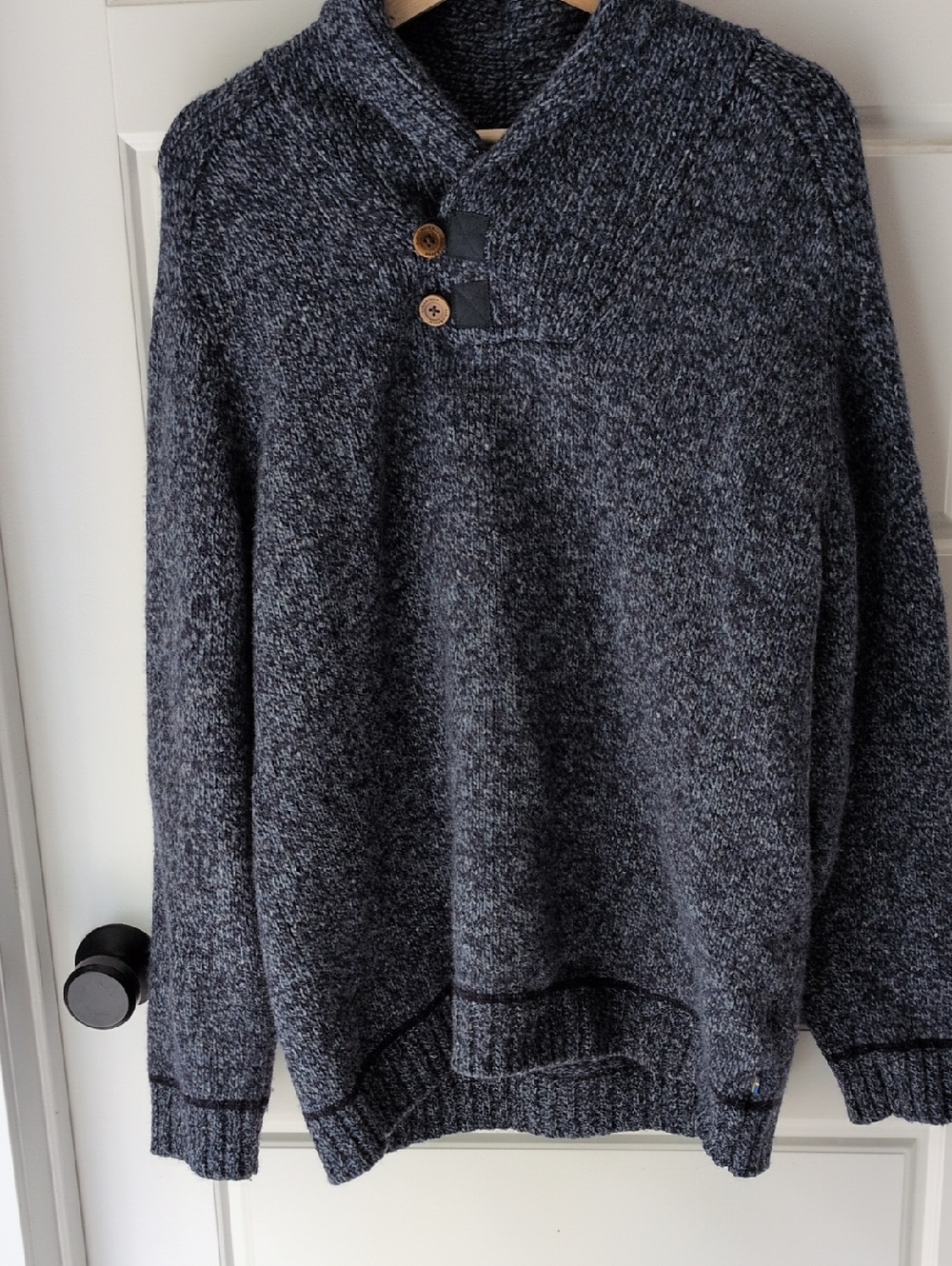 Fjallraven men’s wool blue sweater